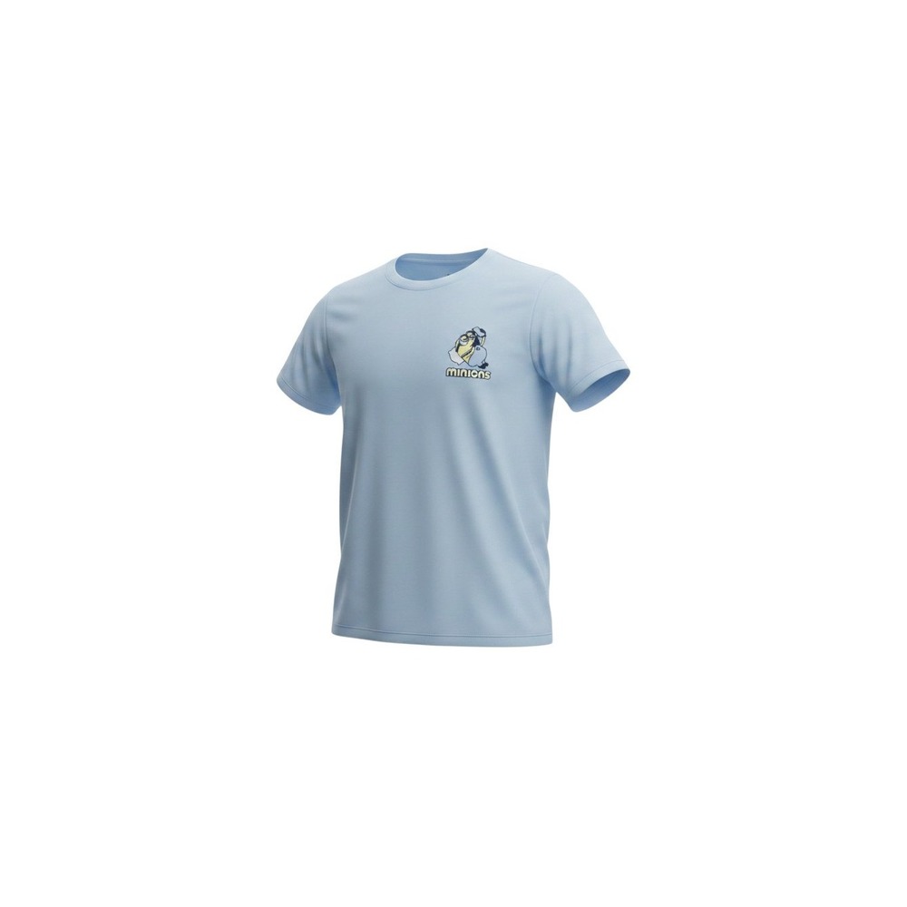 Minions Graphic T-Shirt Mens Small Blue New Rise of Gru Short Sleeve Tee